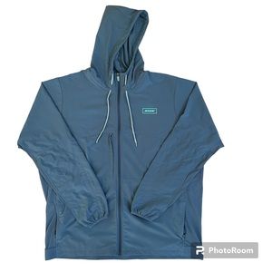 Nike DriFit Men's Standard Fit Olive Hooded Jacket Size XLarge